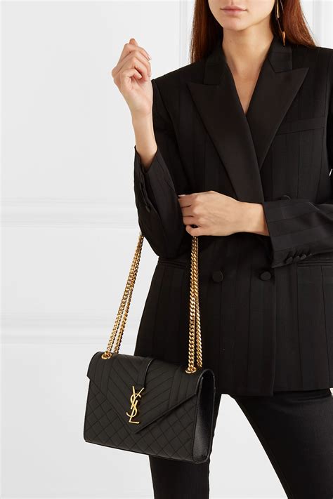 creme ysl bag|YSL shoulder bag black.